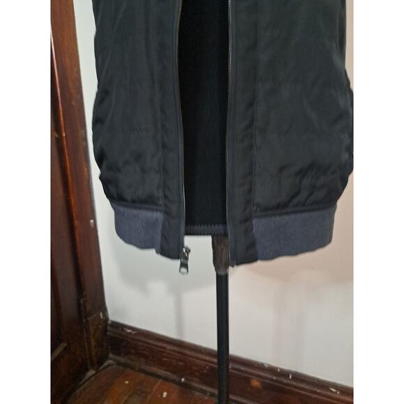 C14 Banana Republic Outdoor Vest Womens Md Lined Full Zip Pockets Knit Hem - Picture 3 of 11